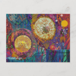 Postkarte für abstrakte digitale Erkundung 2