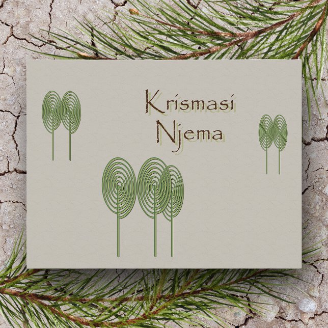 Postkarte für Afrikanische Weihnachtsfeiertage (Von Creator hochgeladen)