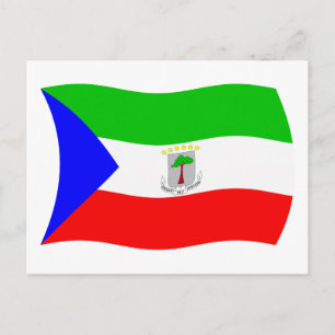 Postkarte für äquatoriale Guinea
