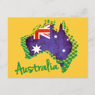 Postkarte für Australien
