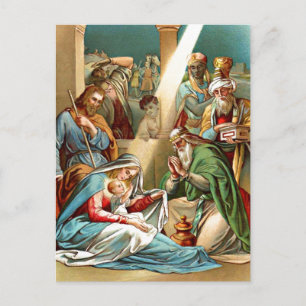 Postkarte für Babyjesus