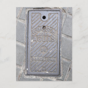 Postkarte für Barcelona, Spanien