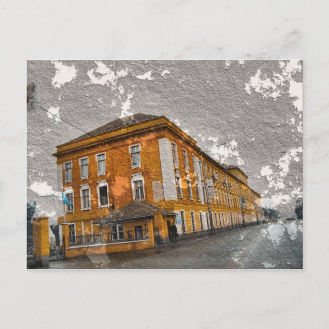 Postkarte für BetonGebäude (Vorderseite)