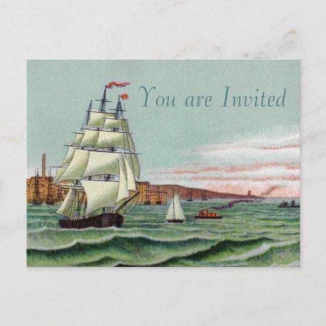 Postkarte für Block-Insel (Vorderseite)