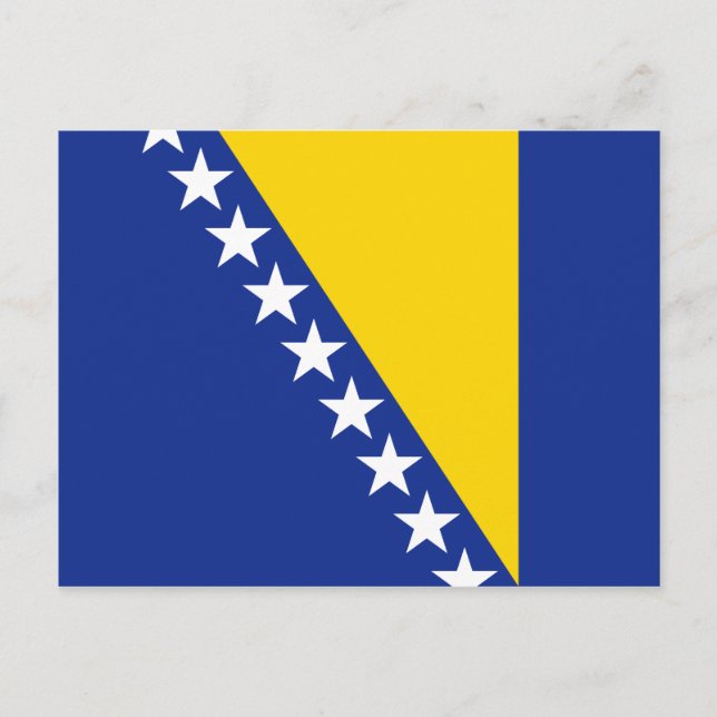 Postkarte für Bosnien und Herzegowina (Vorderseite)