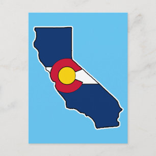 Postkarte für California Colorado