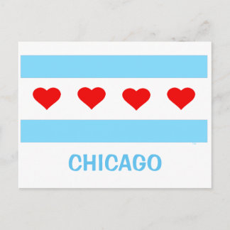 Postkarte für Chicago Heart