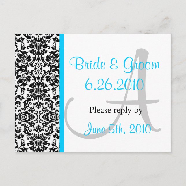 Postkarte für Damaskasreaktion (Vorderseite)