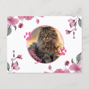 Postkarte für das benutzerdefinierte Foto mit Name