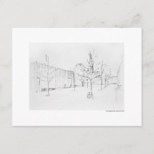 Postkarte für das Bleistift Hannover Landschaft