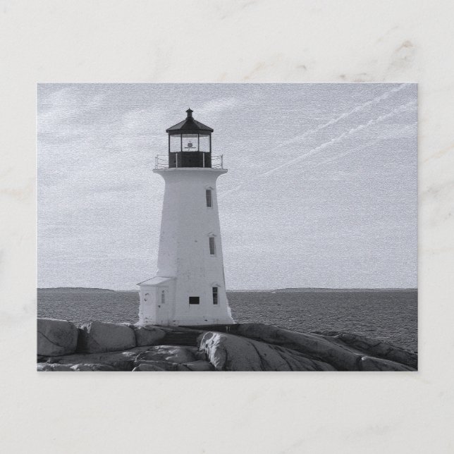 Postkarte für das Cove Lighthouse von Peggy (Vorderseite)