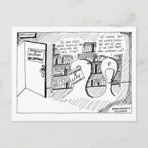 Postkarte für das Geheimzimmer der Philosophie