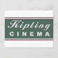 Postkarte für das Kino-Logo