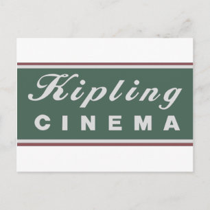 Postkarte für das Kino-Logo