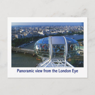 Postkarte für das London Auge 17