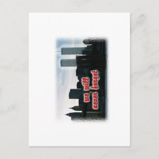 Postkarte für das World Trade Center