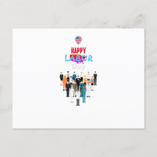 Postkarte für den Arbeitstag