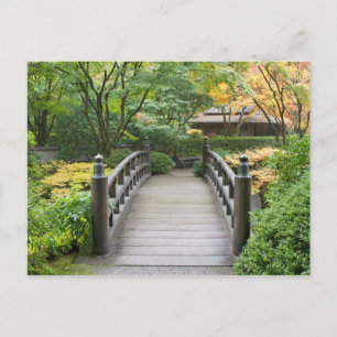 Postkarte für den japanischen Garten