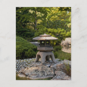 Postkarte für den japanischen Garten