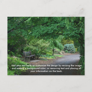 Postkarte für den japanischen Garten 2