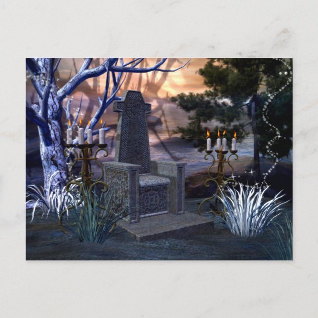 Postkarte für den Magensessel (Vorderseite)