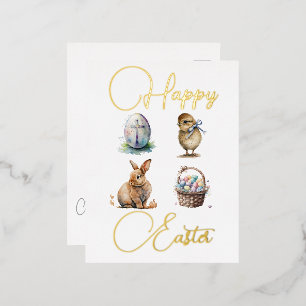 Postkarte für den Osterfohlen