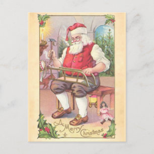Postkarte für den Santa-Workshop