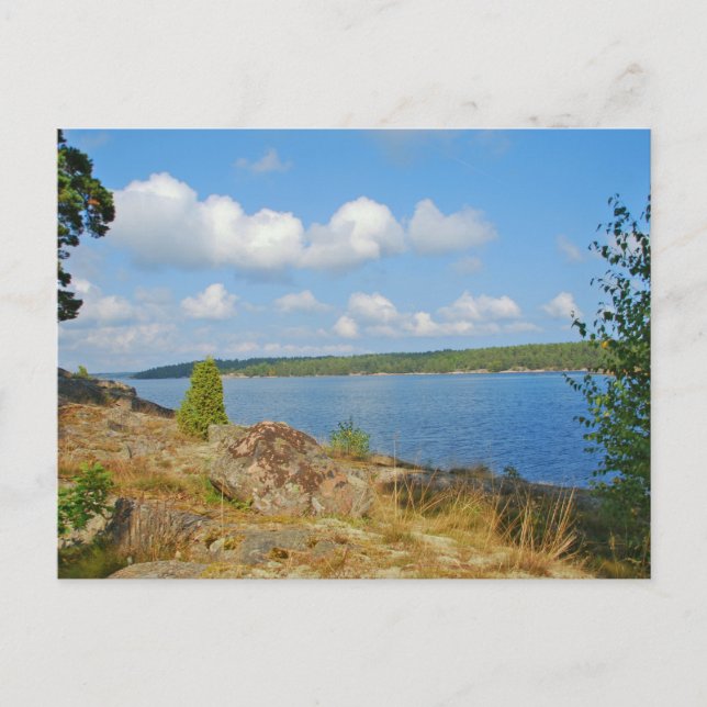 Postkarte für den schwedischen Landskatalog (Vorderseite)