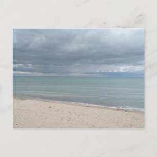 Postkarte für den Seestrand