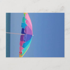 Postkarte für den Sonnenschirm