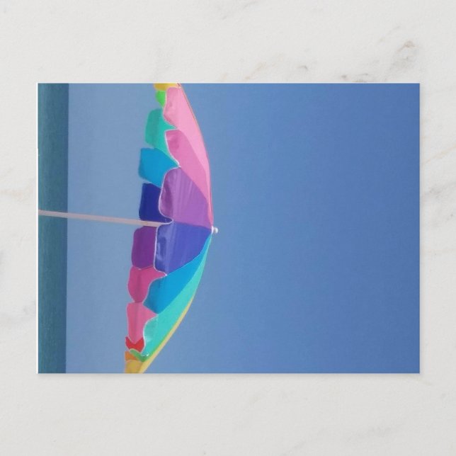 Postkarte für den Sonnenschirm (Vorderseite)