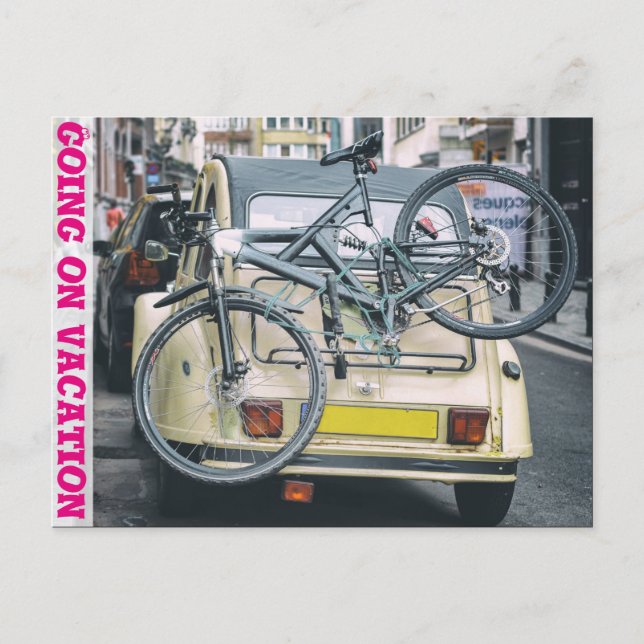 Postkarte für den Urlaub (Vorderseite)