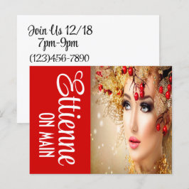 Postkarte für den Urlaub / Einladung