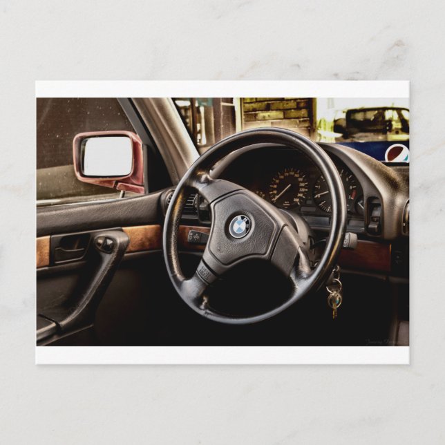 Postkarte für deutsche Fahrzeuge (Vorderseite)