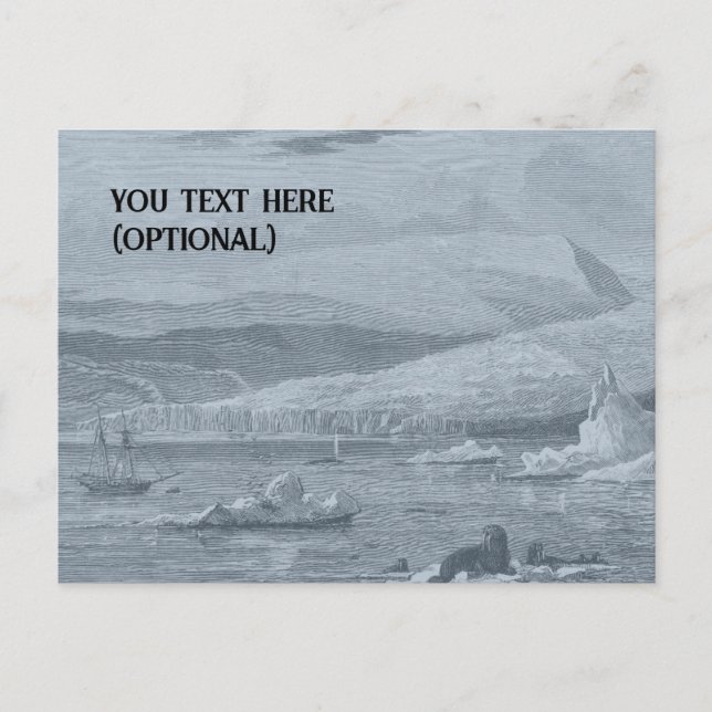 Postkarte für die Arktis (Vorderseite)