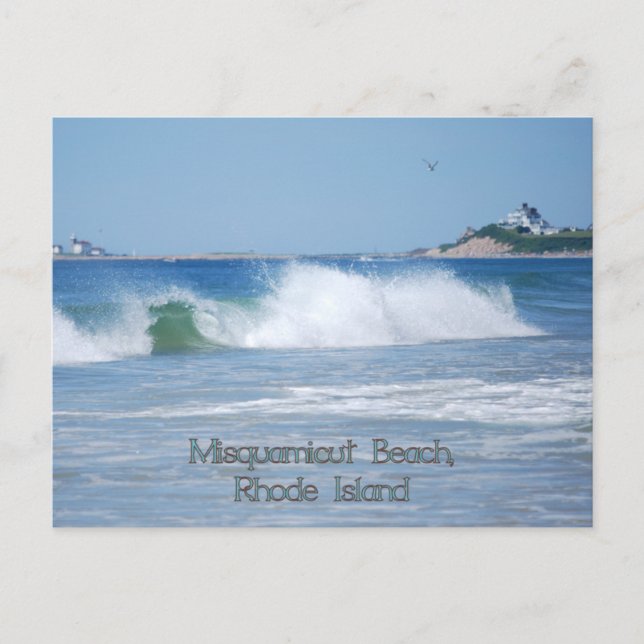 Postkarte für die Wellenbrecher (Vorderseite)