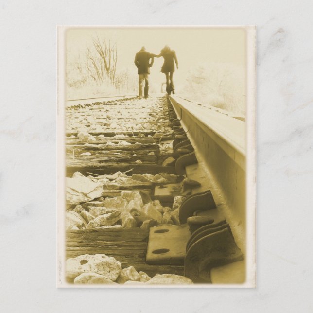 Postkarte für die Zukunft zusammen (Vorderseite)