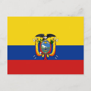 Postkarte für Ecuador