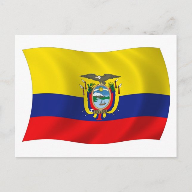 Postkarte für Ecuador (Vorderseite)