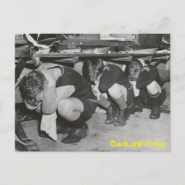 Postkarte für Enten und Decken