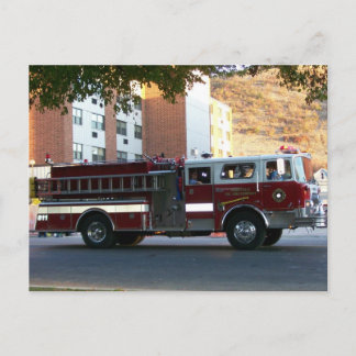 Postkarte für Feuerruckkarten
