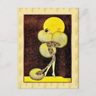 Postkarte für französische Folklore