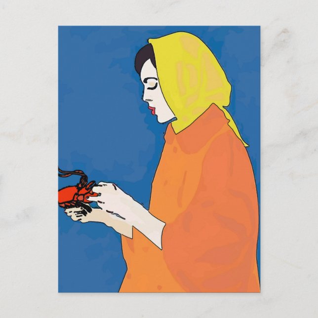 Postkarte für Frauen und Krebse (Vorderseite)