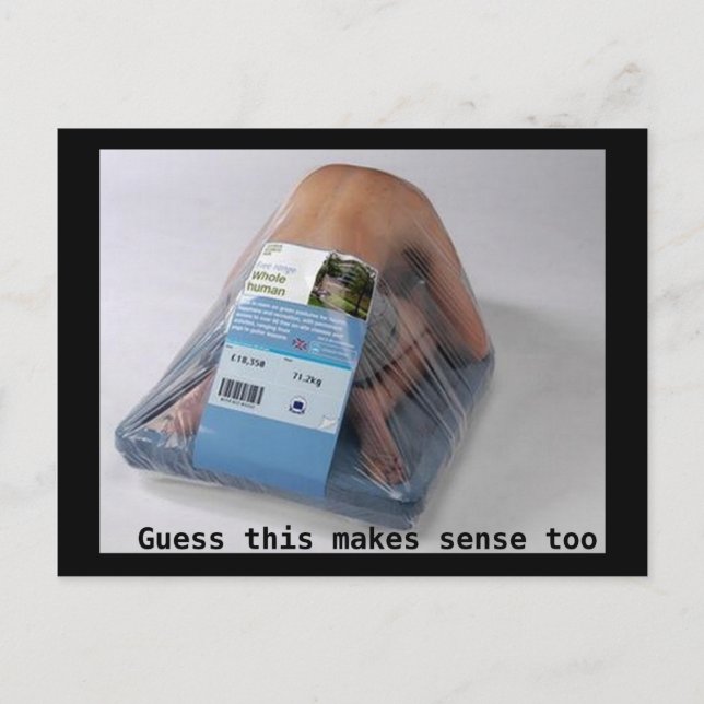 Postkarte für Geflügel (Vorderseite)