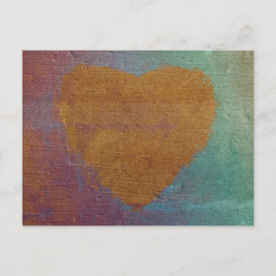 Postkarte für Herzausdrucke
