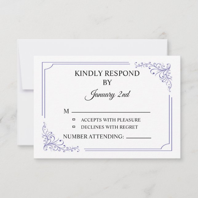 Postkarte für Hochzeitstichtag (Vorderseite)