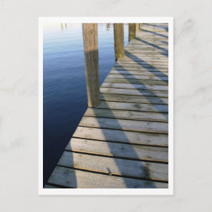 Postkarte für Holzboote