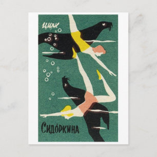 Postkarte für klassische Illustration