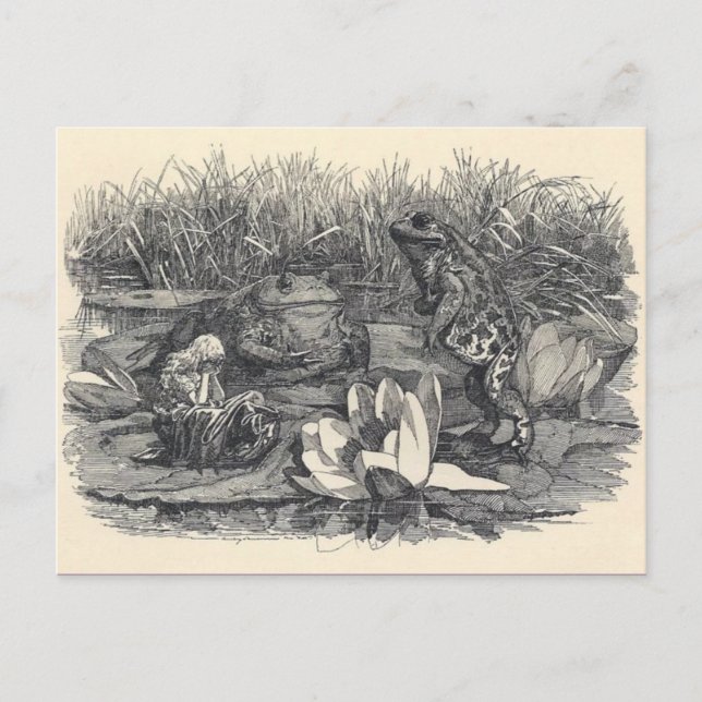 Postkarte für klassische Illustration (Vorderseite)