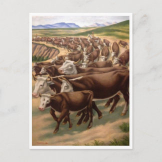 Postkarte für klassische Illustration